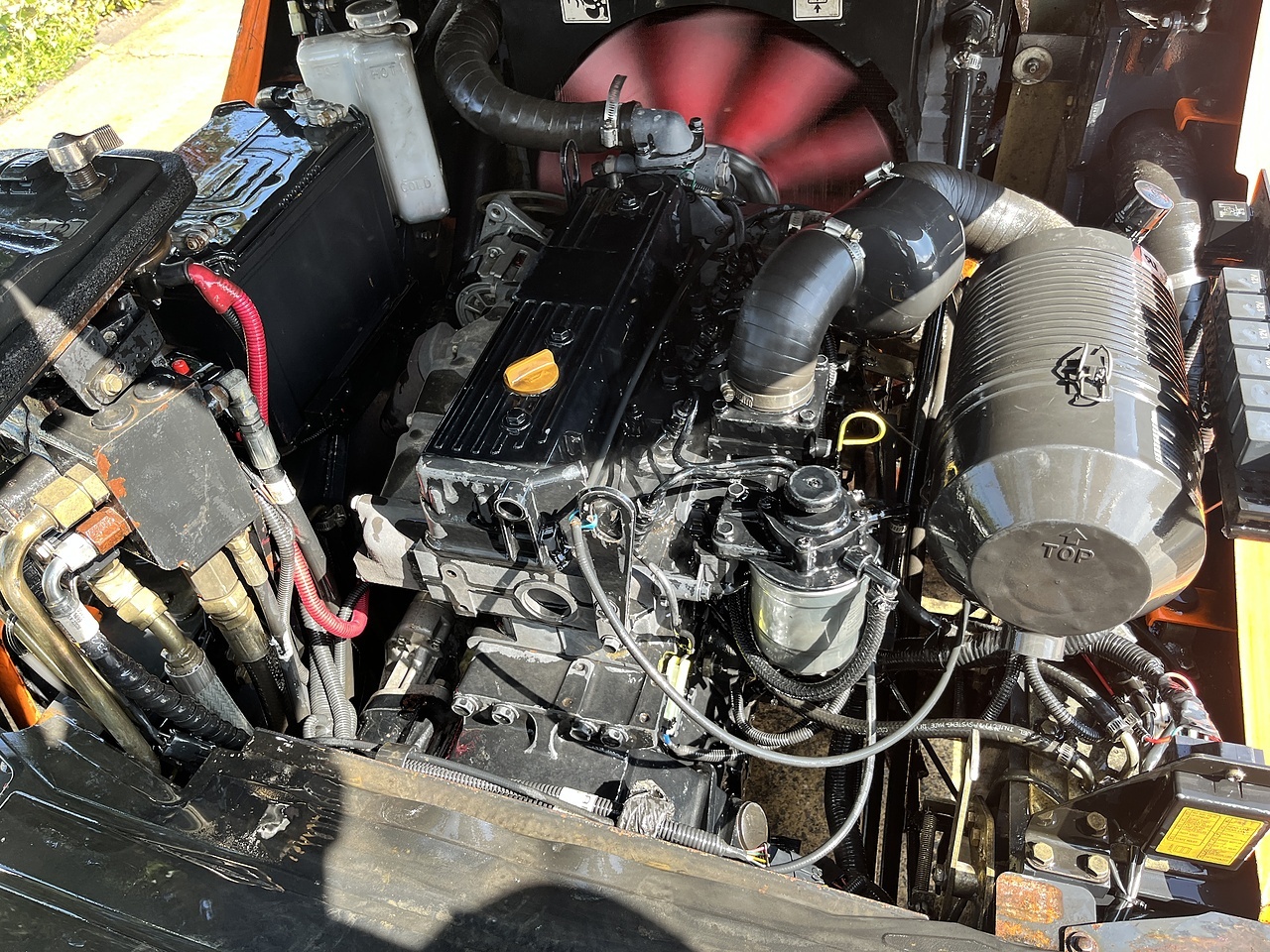 2011 Doosan D35C-5 Forklift forklift for sale in Berkeley, Gloucestershire — photo 8