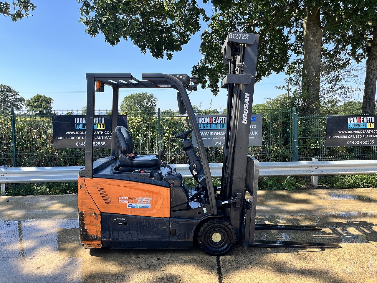 2020 Doosan B18T-7 Forklift forklift for sale in Berkeley, Gloucestershire — photo 4