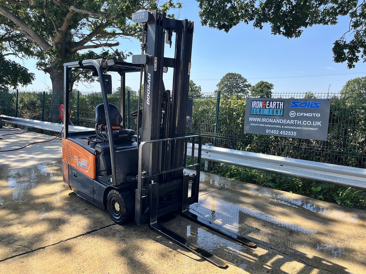 2020 Doosan B18T-7 Forklift forklift for sale in Berkeley, Gloucestershire — photo 5