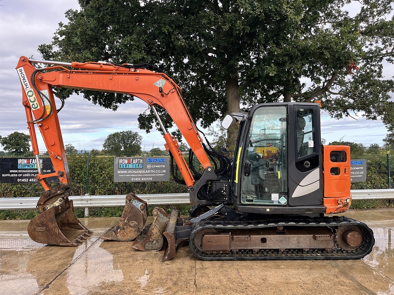 2021 Hitachi ZX85USB-6 Excavator 2021 for sale in Berkeley, Gloucestershire