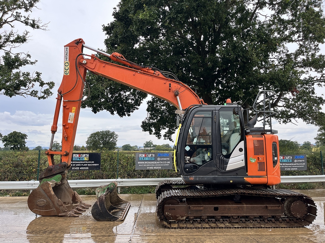 2019 Hitachi ZX135US-6 Excavator 2019 for sale in Berkeley, Gloucestershire