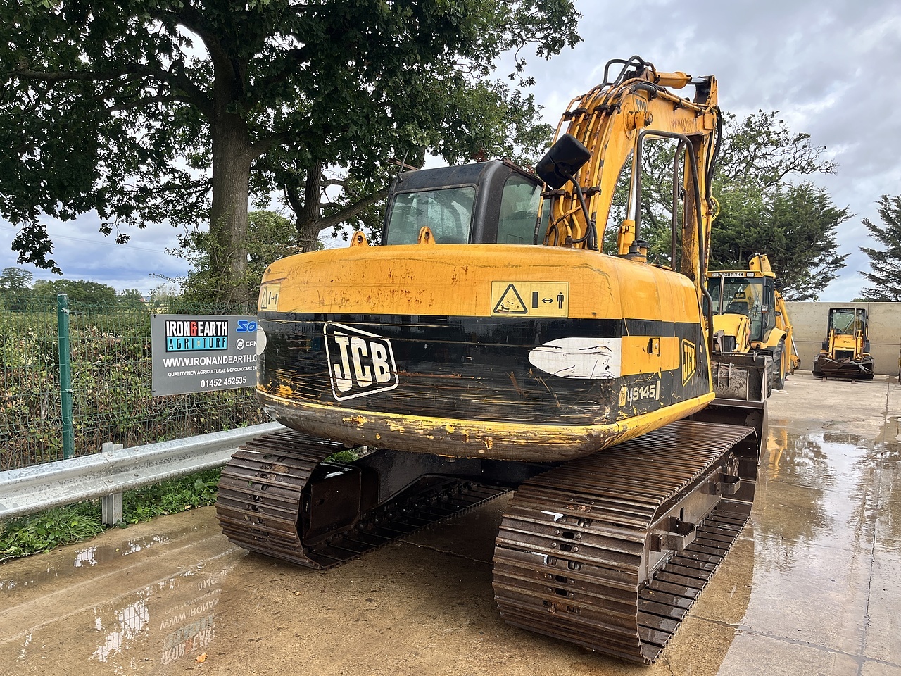 2007 JCB JS145 Excavator excavator for sale in Berkeley, Gloucestershire — photo 6