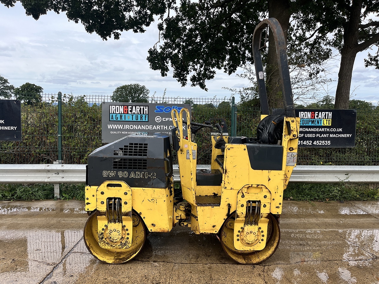 2002 Bomag BW80 ADH-2 Roller 2002 for sale in Berkeley, Gloucestershire