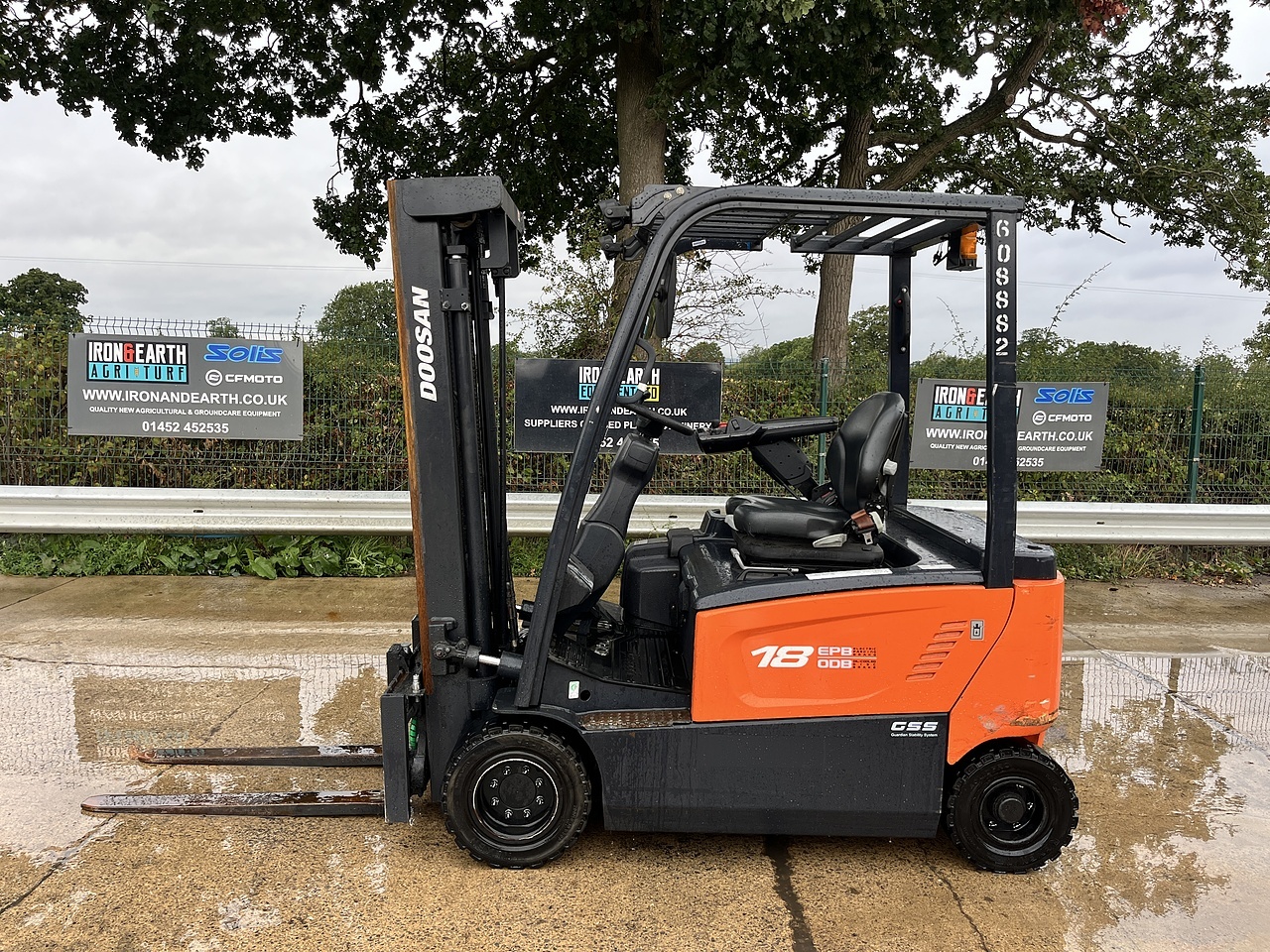 2015 Doosan B18X-7 Forklift 2015 for sale in Berkeley, Gloucestershire