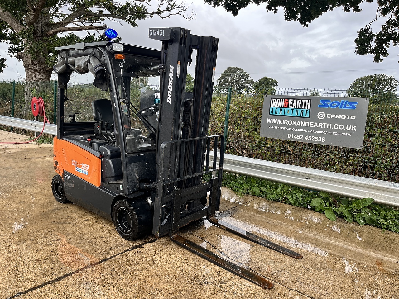 2020 Doosan B18X-7 Forklift forklift for sale in Berkeley, Gloucestershire — photo 5
