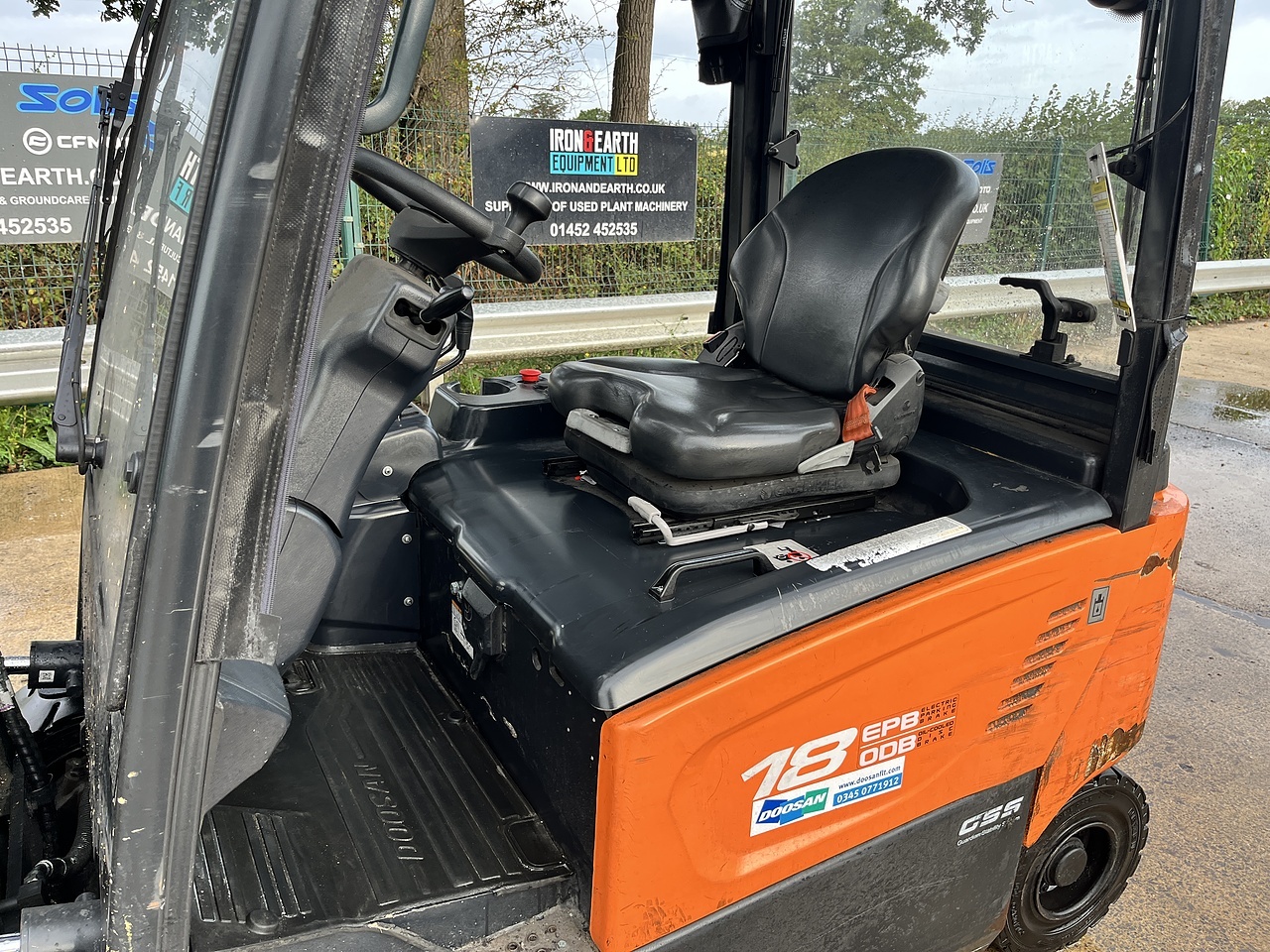 2020 Doosan B18X-7 Forklift forklift for sale in Berkeley, Gloucestershire — photo 9