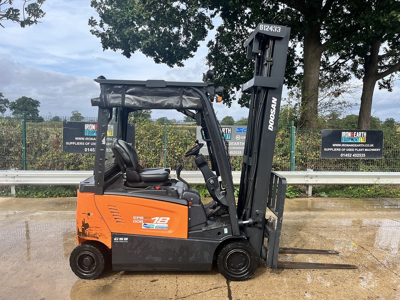 2020 Doosan B18X-7 Plus Forklift forklift for sale in Berkeley, Gloucestershire — photo 4