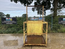 Used Fabricated Man Cage Image 1