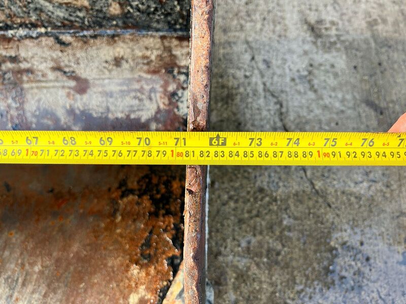 Used 6ft Manitou Telehandler Bucket Image 5