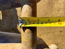 Used Pallet Forks on JCB Hitch For Excavator Image 7