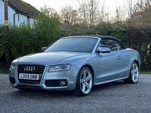 Audi A5 Cabriolet A5 Cabriolet 2.7 TDI V6 S line Multitronic Euro 5 2dr - U115