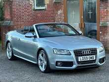 Audi A5 Cabriolet A5 Cabriolet 2.7 TDI V6 S line Multitronic Euro 5 2dr - U115