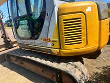 New Holland E80 8 Ton Rubber Tracked Excavator 
