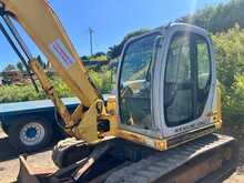 New Holland E80 8 Ton Rubber Tracked Excavator 
