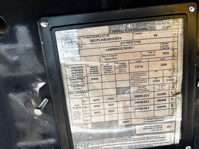 Lawrence David Curtain Side