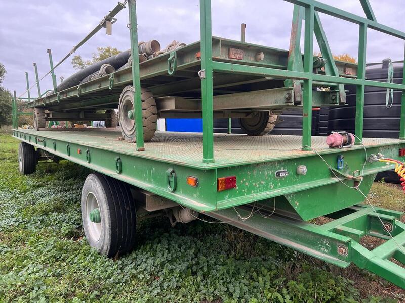 Alexander Drawbar Flat Trailer