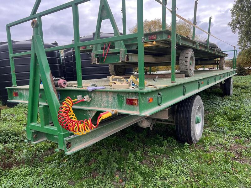 Alexander Drawbar Flat Trailer
