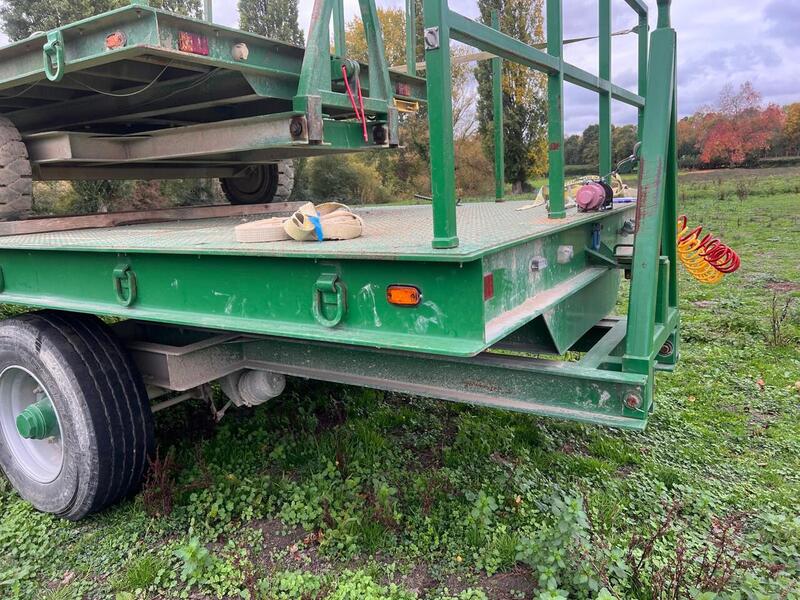 Alexander Drawbar Flat Trailer