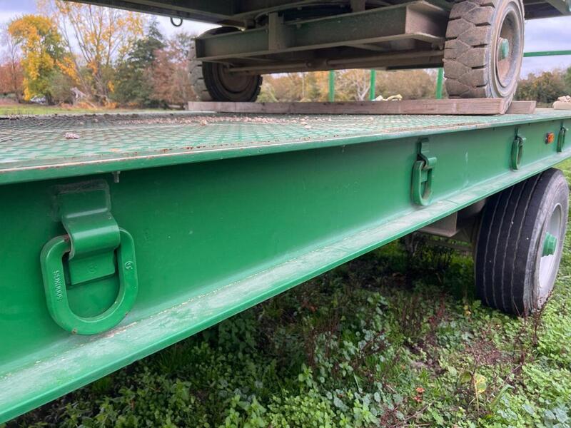 Alexander Drawbar Flat Trailer
