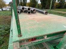 Alexander Duel Drawbar Flat Trailer 