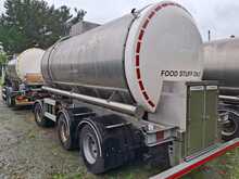Crossland 15000 Litre Drawbar Milk Tanker 