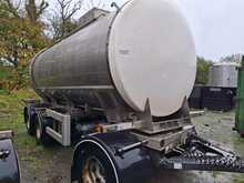 Crossland 15000 Litre Drawbar Milk Tanker 