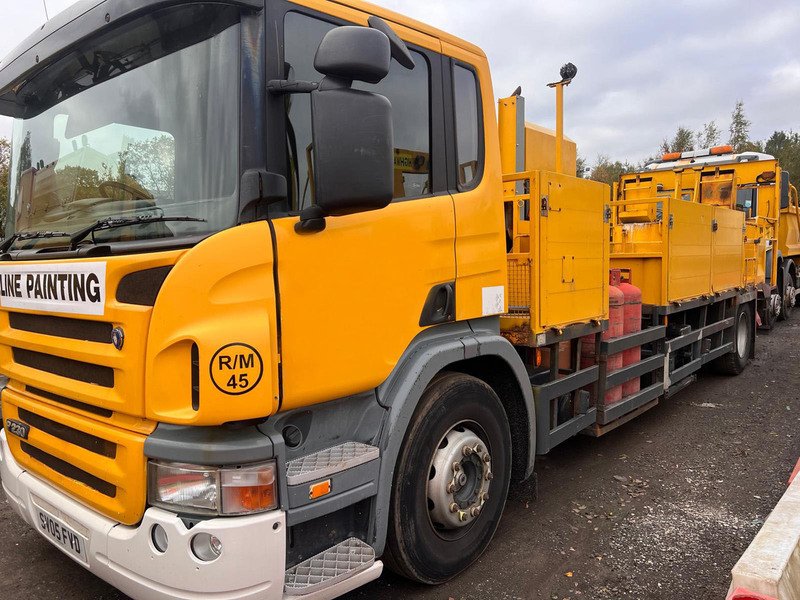 Scania Line Painting Truck