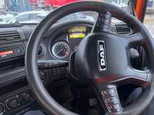 DAF CF 410 Flat with Rear Mounted Atlas Crane 