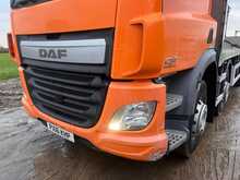 DAF CF 410 Flat with Rear Mounted Atlas Crane 