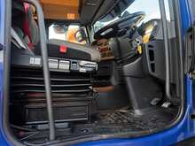 Renault T480 with Dropside Crane Trailer 