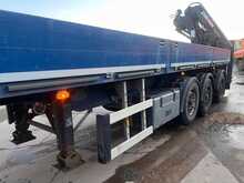 Renault T480 with Dropside Crane Trailer 