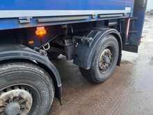 Renault T480 with Dropside Crane Trailer 