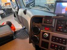 Renault T480 with Dropside Crane Trailer 