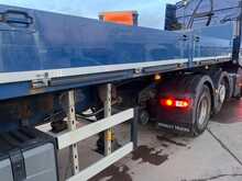 Renault T480 with Dropside Crane Trailer 