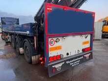 Renault T480 with Dropside Crane Trailer 