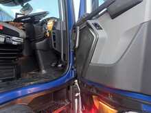 Renault T480 with Dropside Crane Trailer 