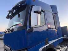 Renault T480 with Dropside Crane Trailer 