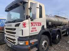 Scania P370 Ex Milk Tanker Chassis Cabs 