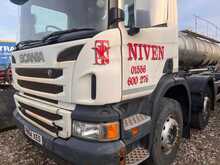 Scania P370 Ex Milk Tanker Chassis Cabs 