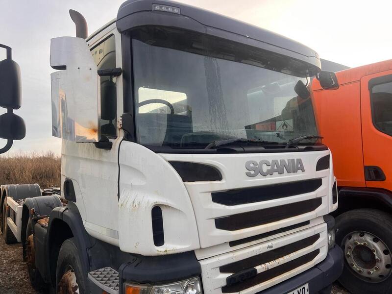 Scania Ex Milk Tanker Chassis Cabs