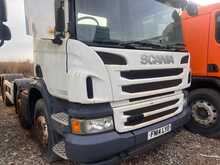 Scania P370 Ex Milk Tanker Chassis Cabs 