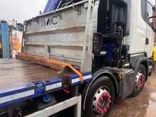 Scania R450 Flat with 6 Extension Crane 