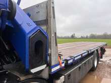 Scania R450 Flat with 6 Extension Crane 