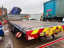 Scania R450 Flat with 6 Extension Crane 