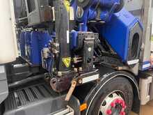 Scania R450 Flat with 6 Extension Crane 