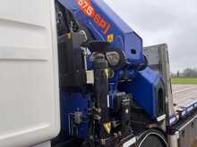 Scania R450 Flat with 6 Extension Crane 