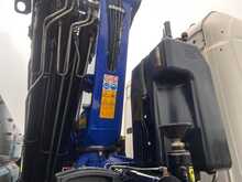 Scania R450 Flat with 6 Extension Crane 