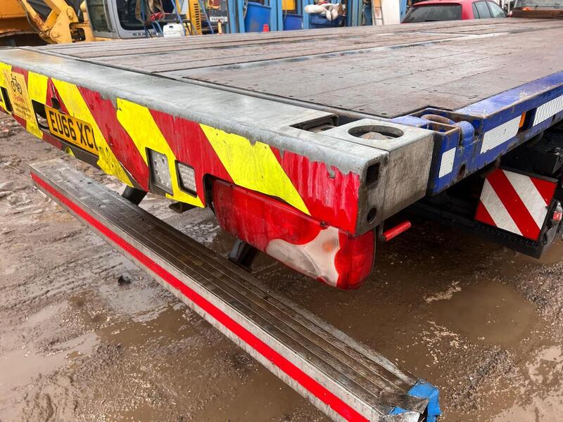 Scania Flat with 6 Extension Crane Flatbed 