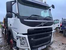 Volvo FM 460 Fitted with Fassi F660 6 Extension Crane 