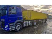 DAF CF 460 with Titan Walking Floor Aggregate Trailer 